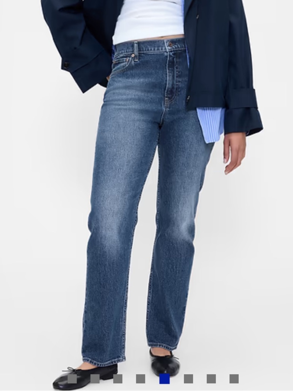 GAP High-Rise 90s Straight Jeans